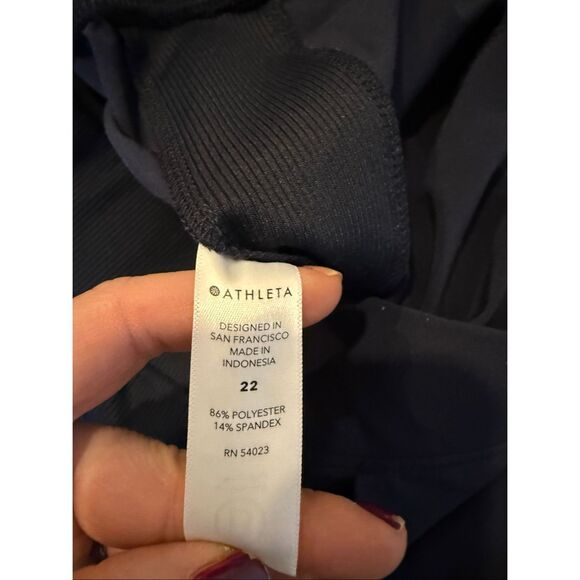 Athleta navy Brooklyn ankle jogger pants size 22 - Picture 5 of 11